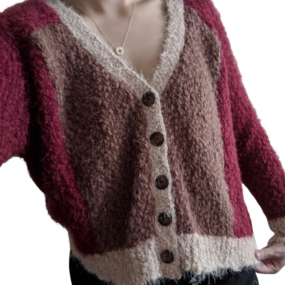{Anthropologie} Moth Cropped Cardigan